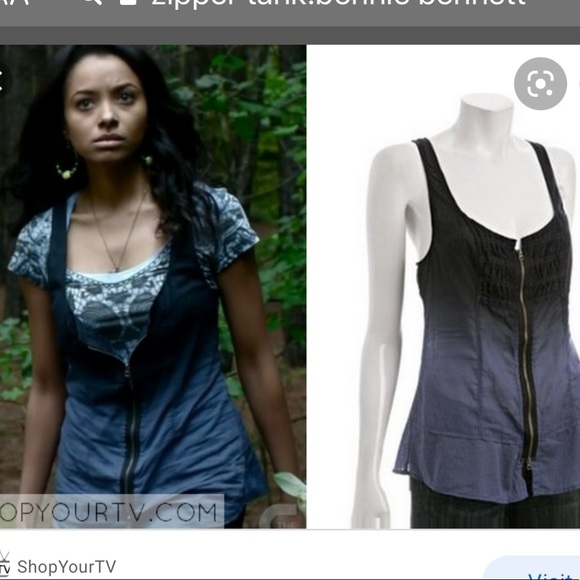Free People Tops - Bonnie Bennett Free People FP Ombré Zipper Tank